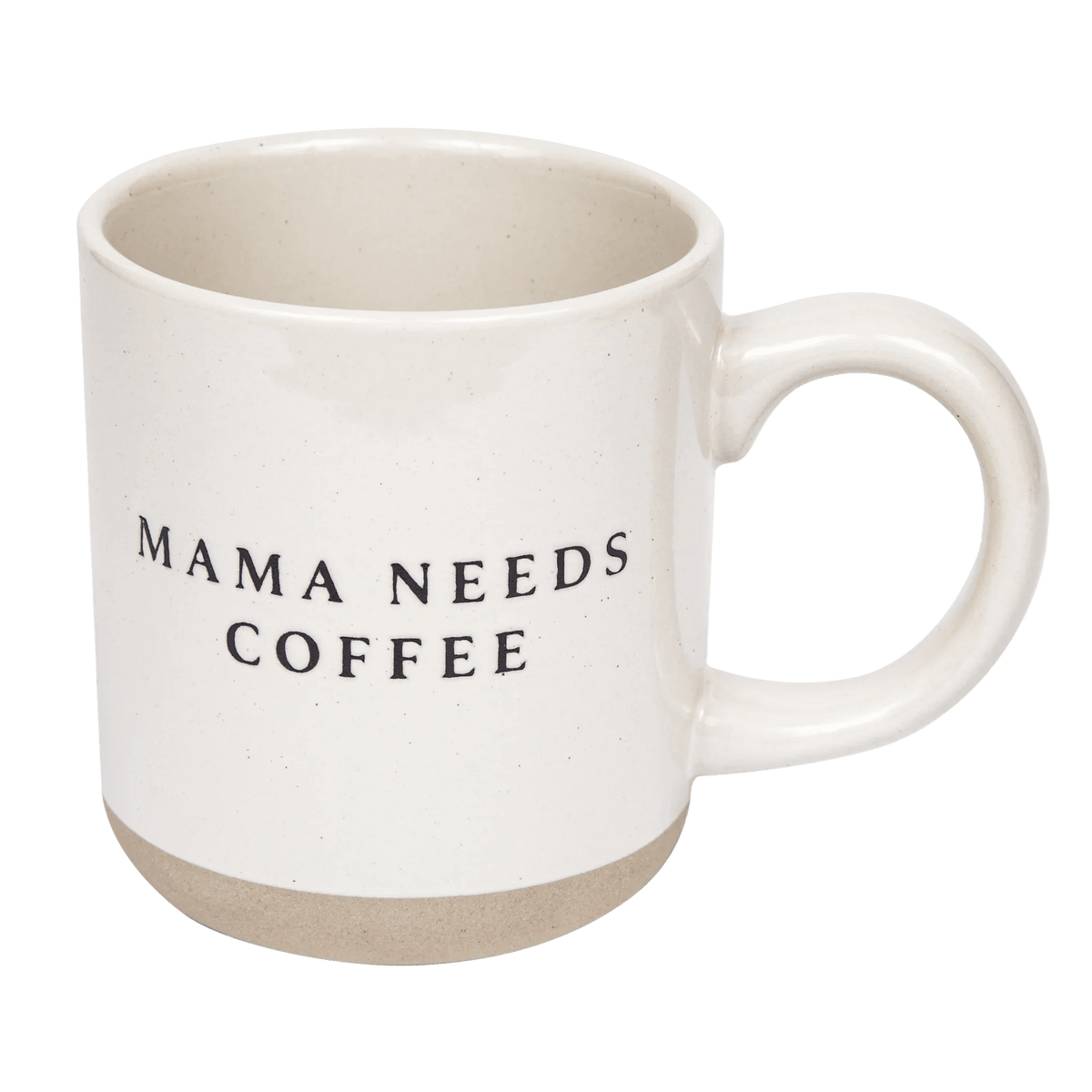 k-mama Mama Needs Coffee Stoneware Mug | KJ Cozy Designs