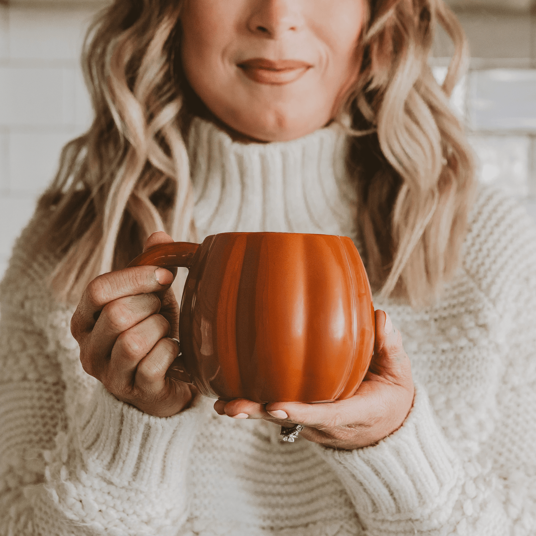 Orange Pumpkin 19oz. Figural Coffee Mug - KJ Cozy Designs