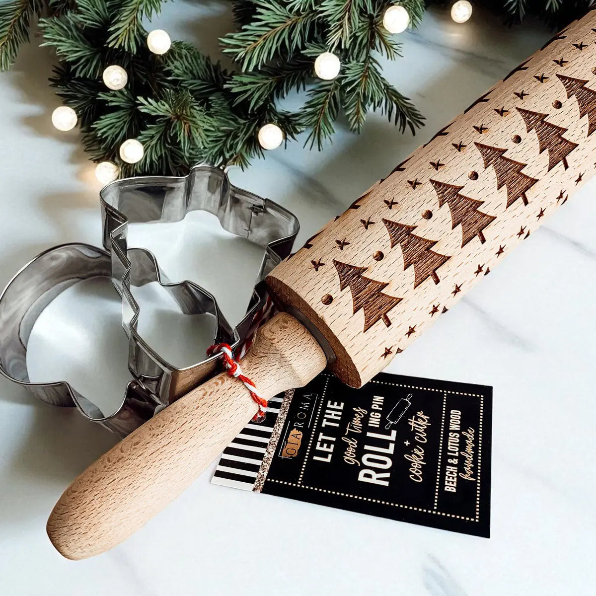 Christmas Rolling Pin Set | 10 Styles Gia Roma