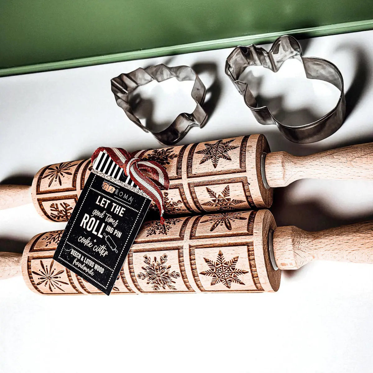 Christmas Rolling Pin Set | 10 Styles Gia Roma