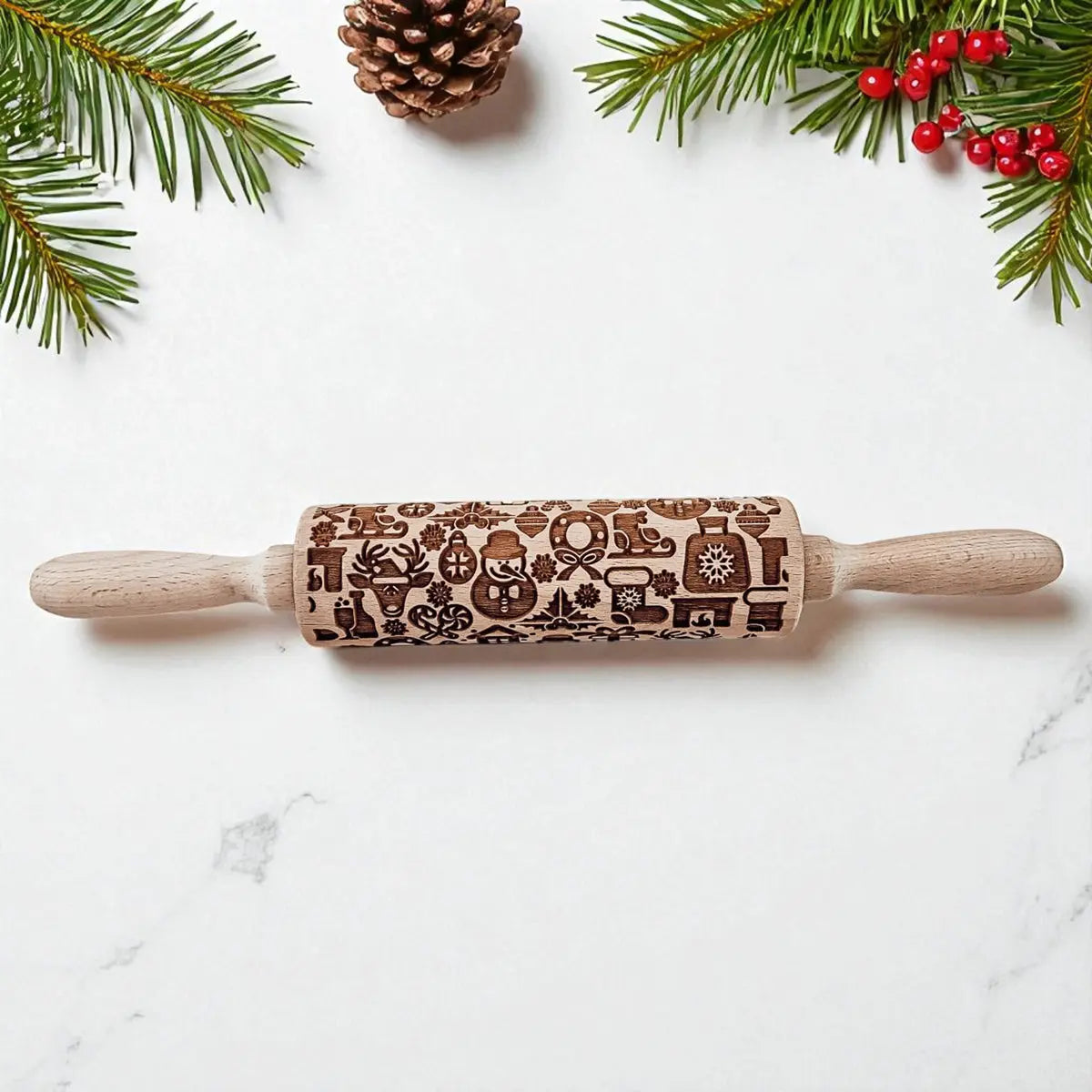 Christmas Rolling Pin Set | 10 Styles Gia Roma