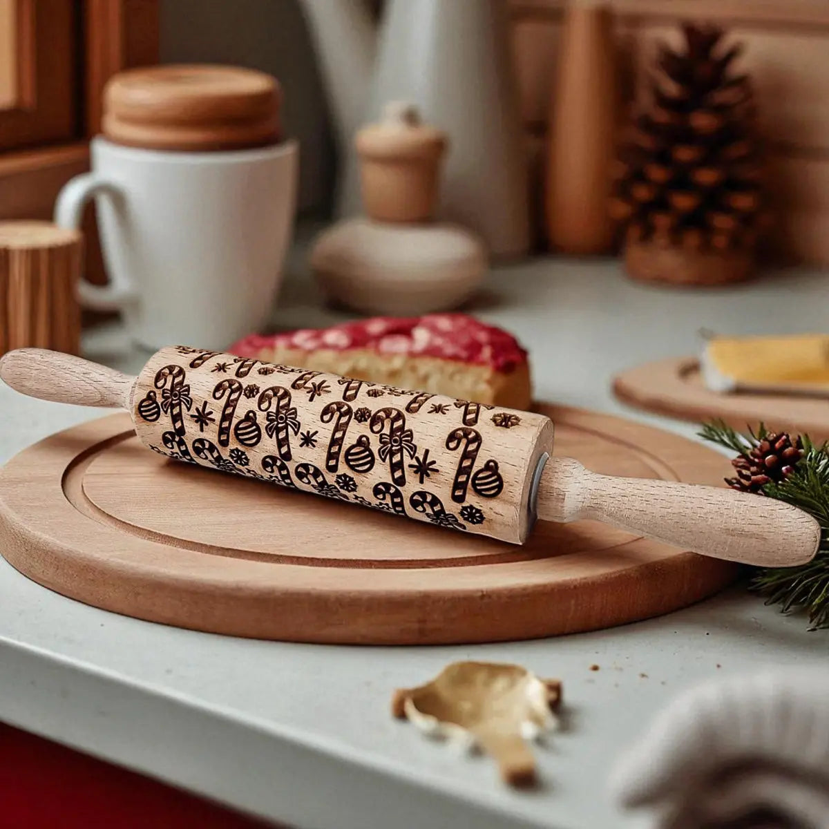 Christmas Rolling Pin Set | 10 Styles Gia Roma