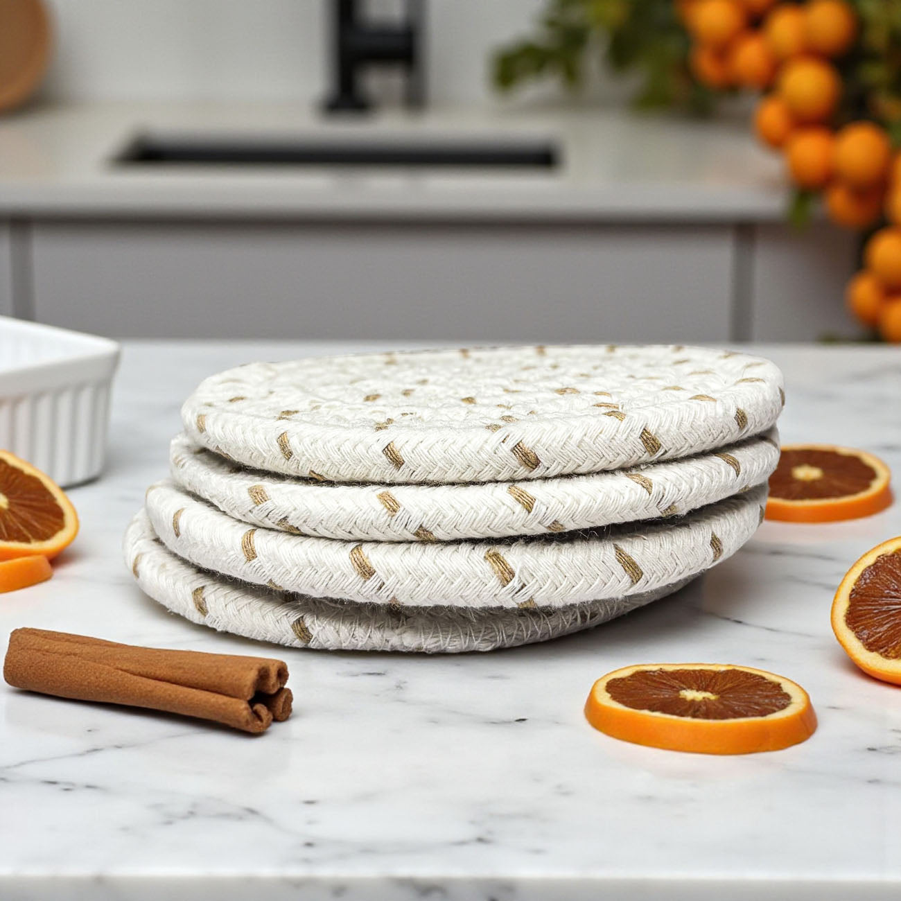 Fall Fabric Coasters Gia Roma Fall Fabric Coasters Gia Roma