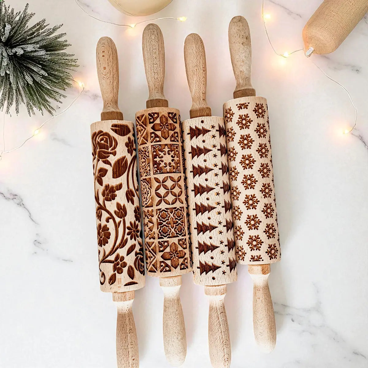 Christmas Rolling Pin Set | 10 Styles Gia Roma
