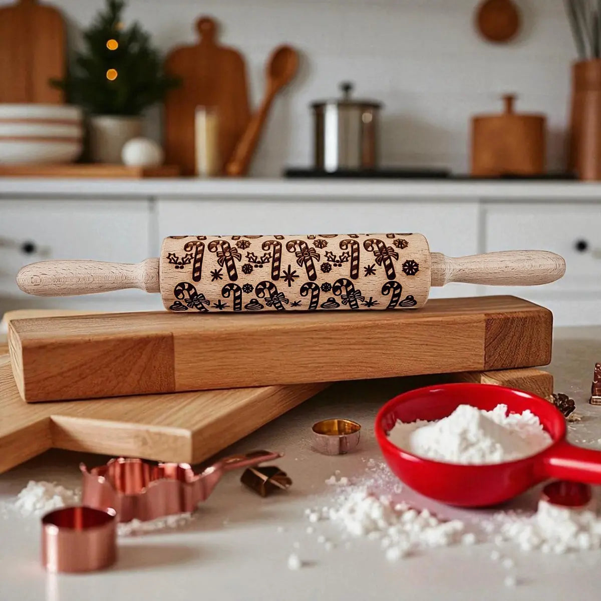 Christmas Rolling Pin Set | 10 Styles Gia Roma