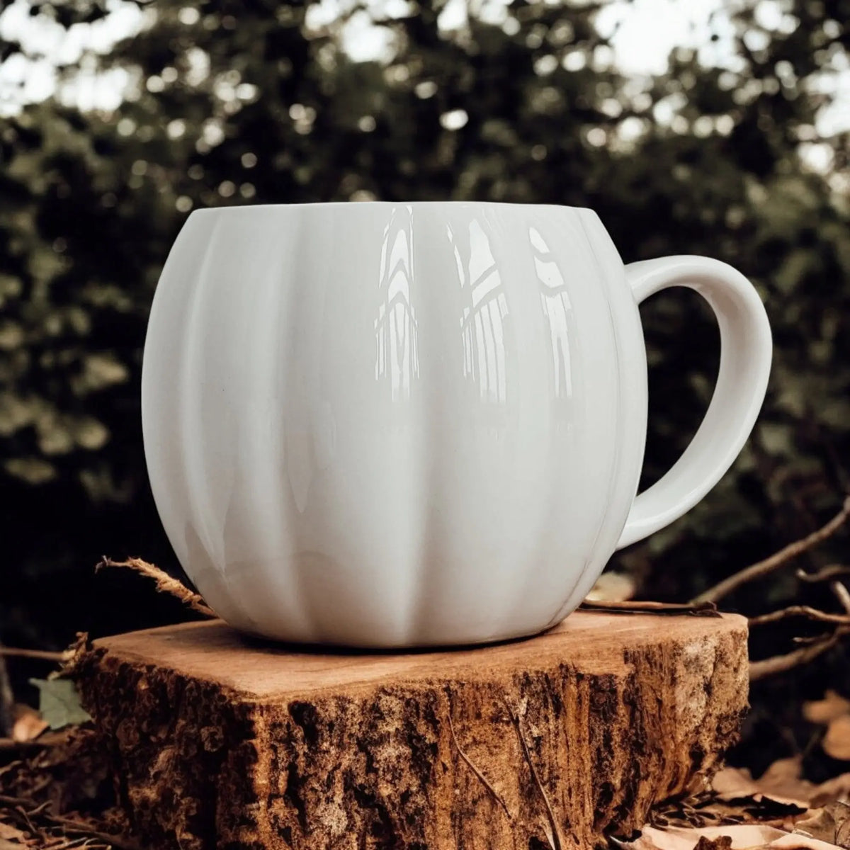 Pumpkin Shaped Ceramic Coffee Mug Gia Roma Pumpkin Shaped Ceramic Coffee Mug Gia Roma